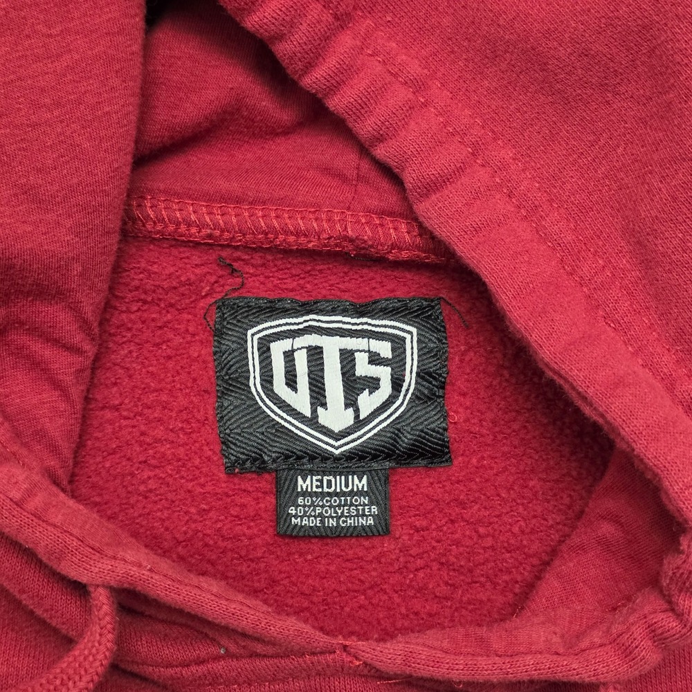 Houston Rockets‎ Red Graphic Hoodie Kids Medium Cotton Polyester Basketball NBA - Picture 4 of 11